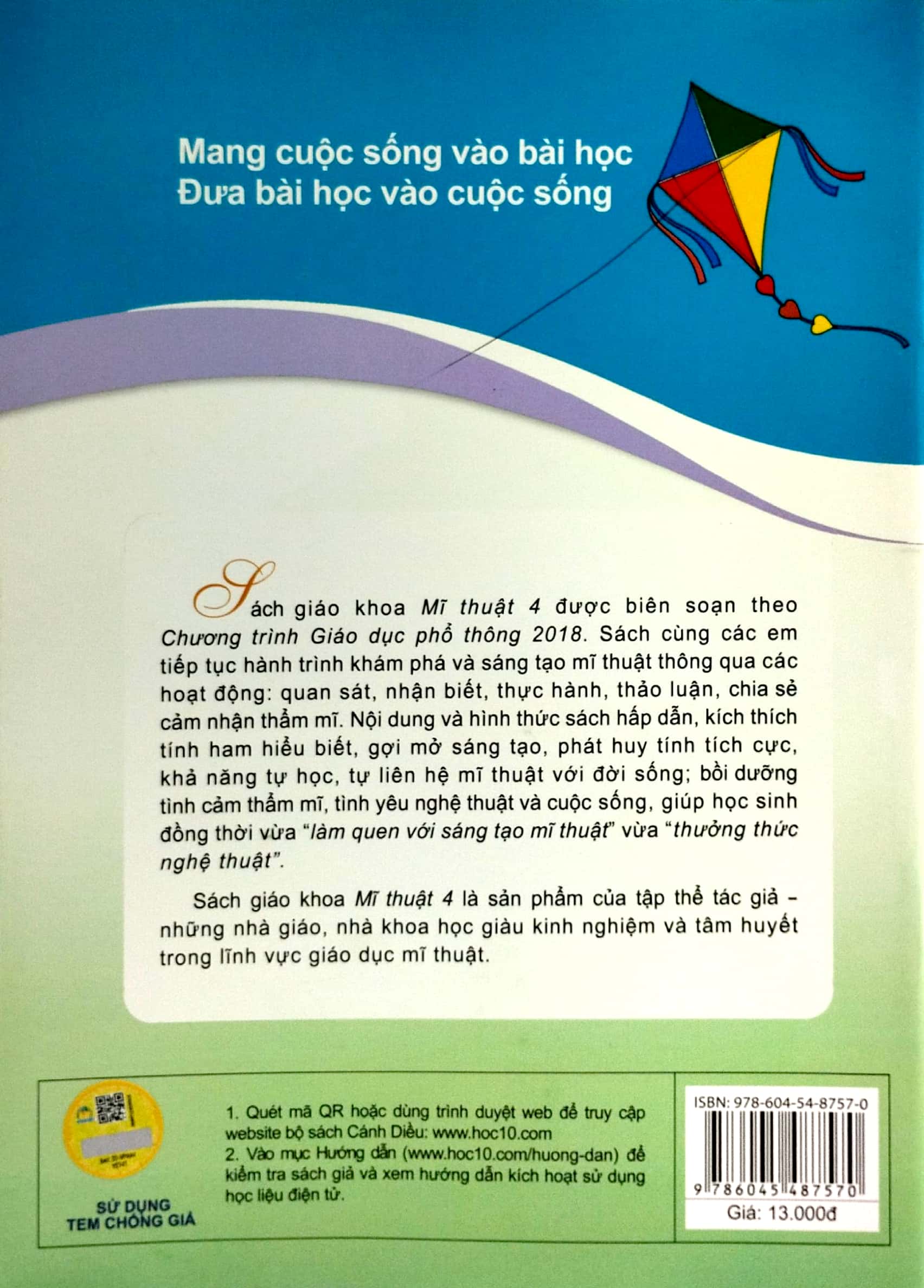 mĩ thuật 4 (cánh diều) (chuẩn) - Ảnh 6