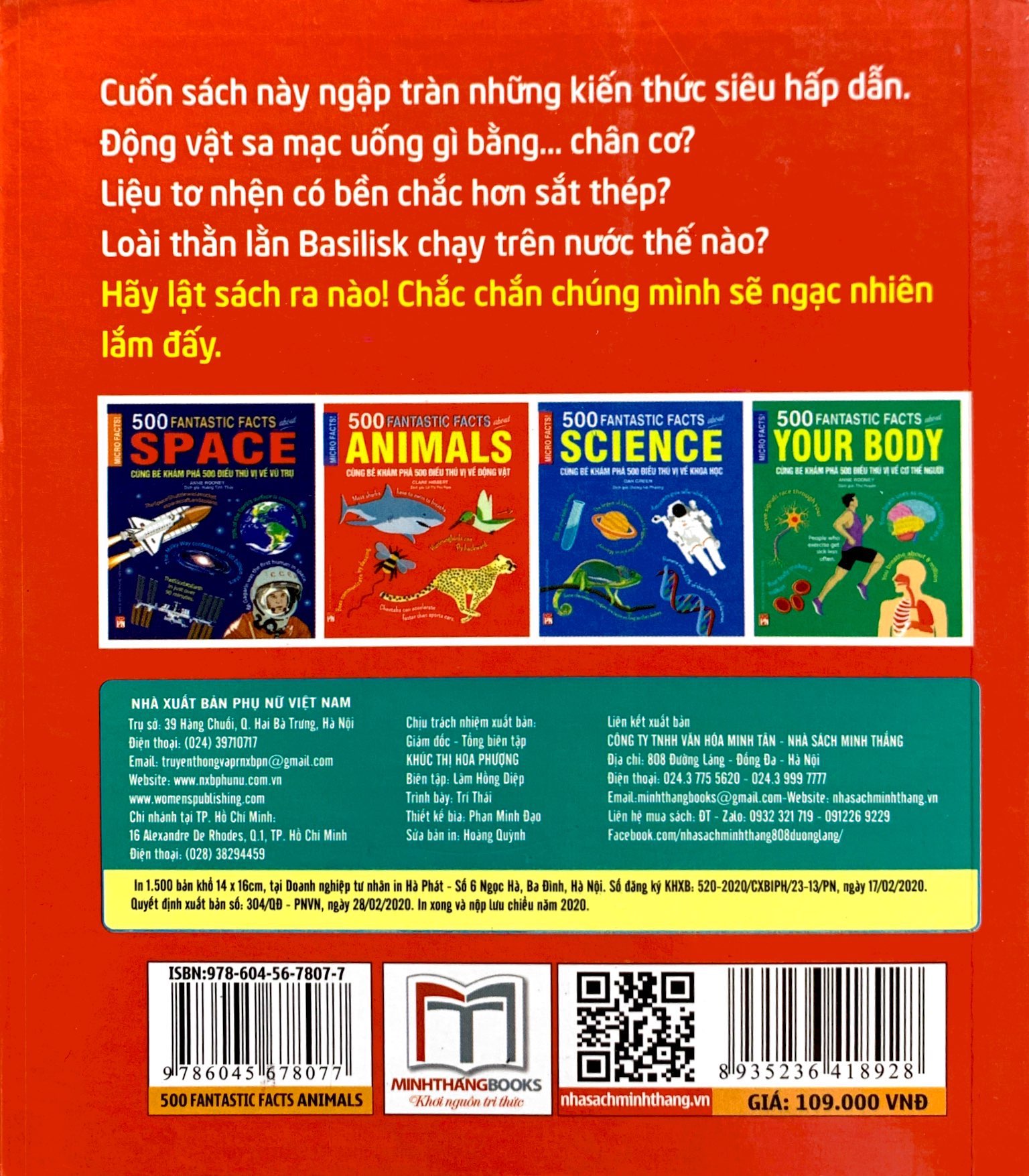 micro facts! 500 fantastic facts about animals - cùng bé khám phá 500 điều thú vị về động vật - Ảnh 7