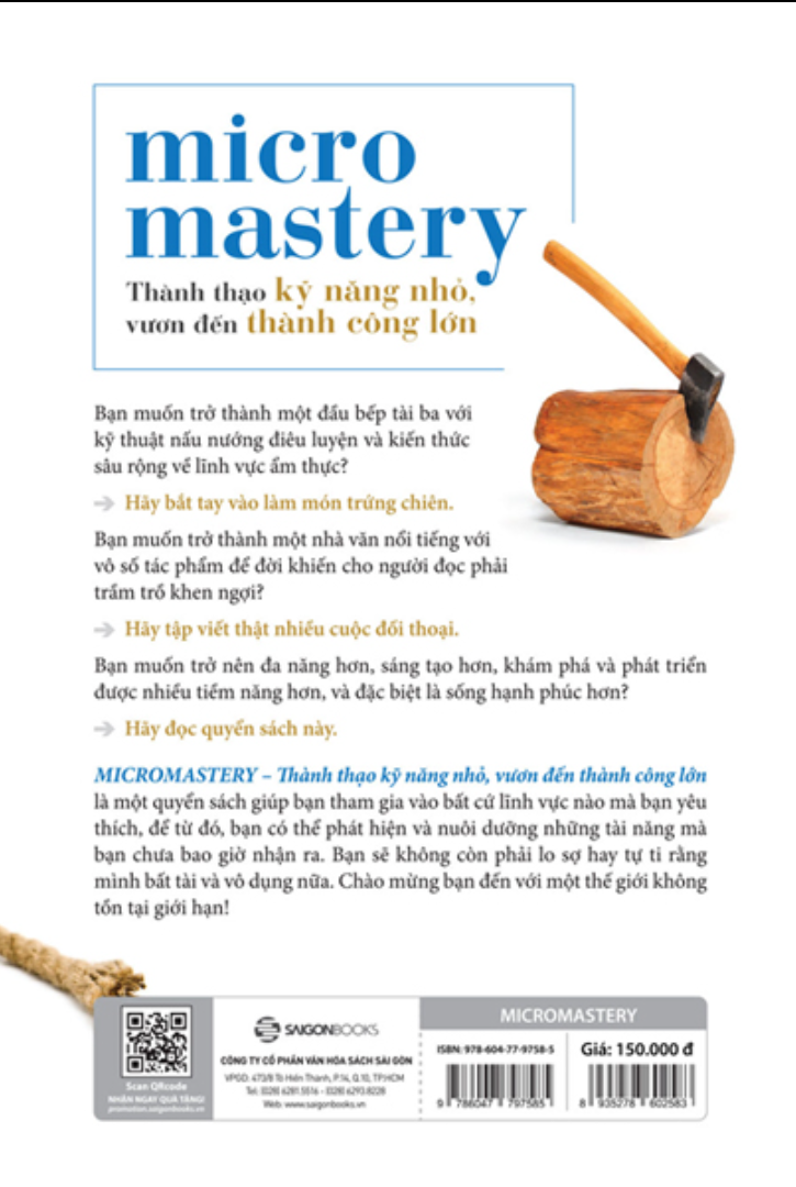 micromastery - thành thạo kỹ năng nhỏ, vươn đến thành công lớn - Ảnh 15