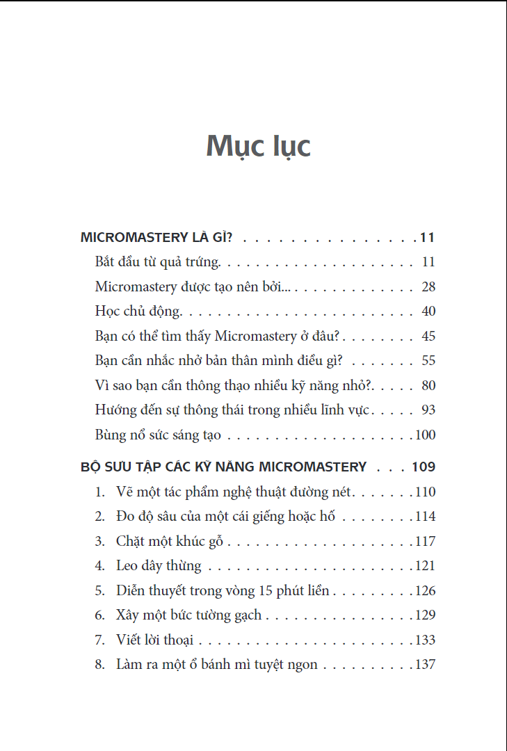 micromastery - thành thạo kỹ năng nhỏ, vươn đến thành công lớn - Ảnh 3