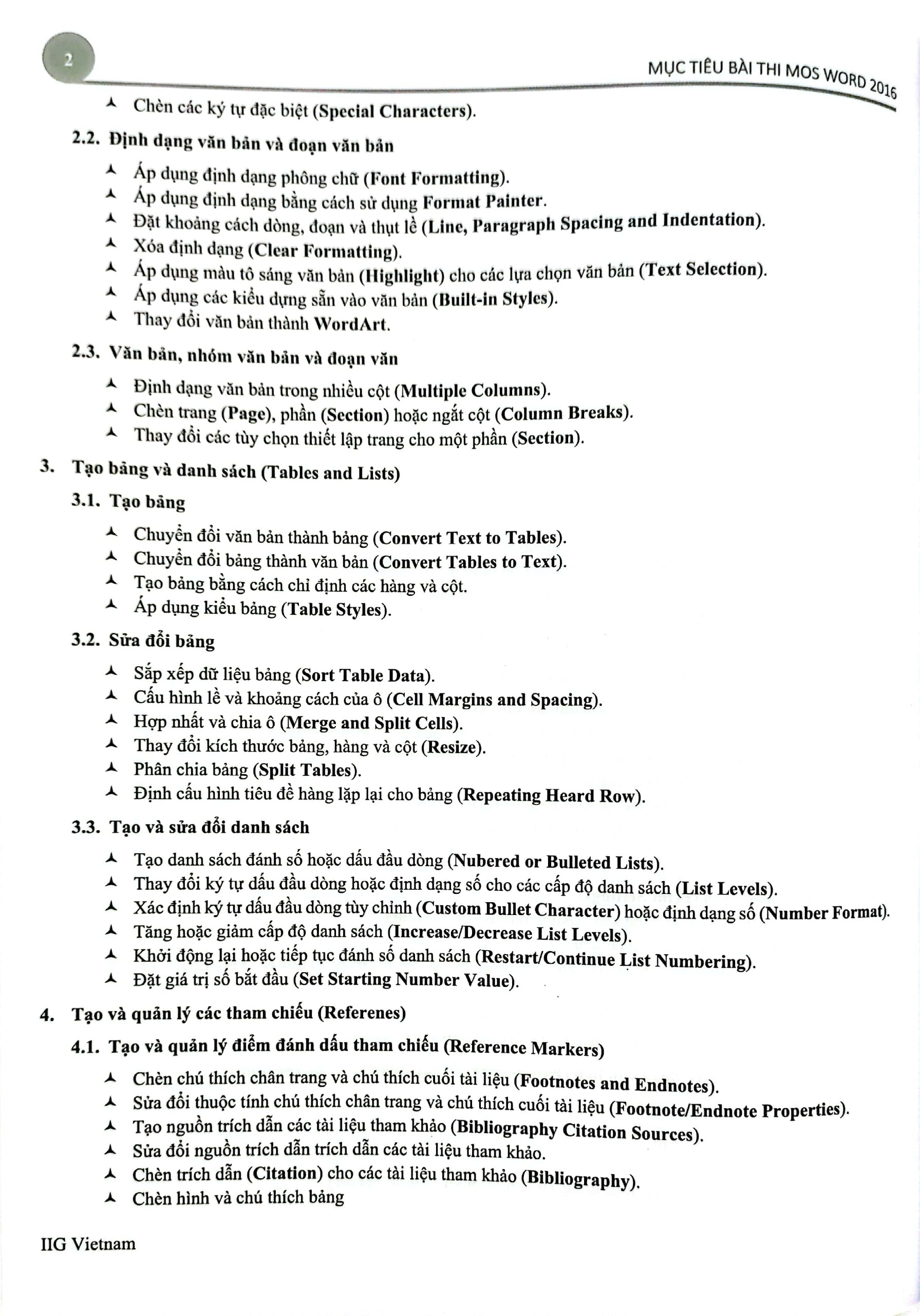 microsoft office word 2016 - microsoft office specialist - Ảnh 5