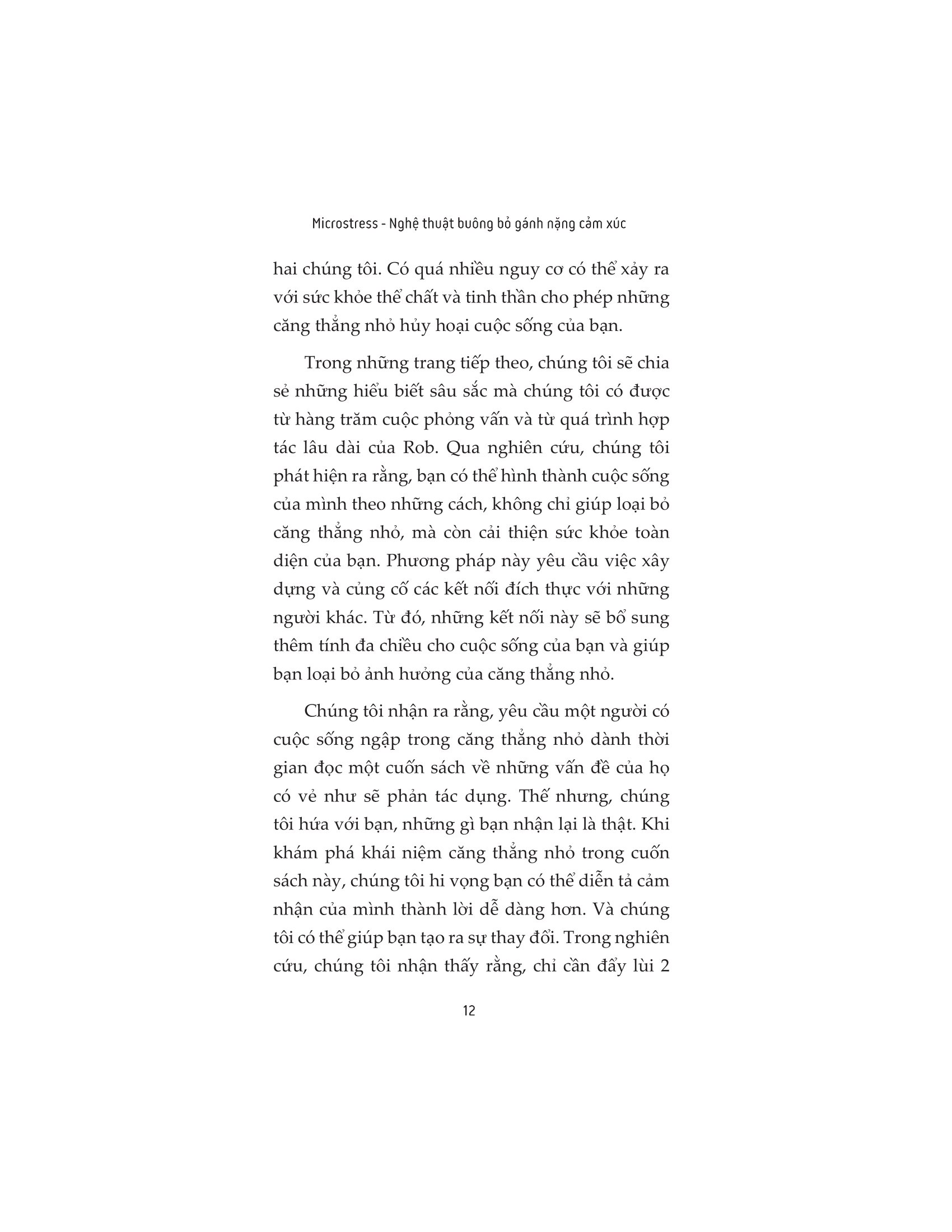 microstress - nghệ thuật buông bỏ gánh nặng cảm xúc - Ảnh 10