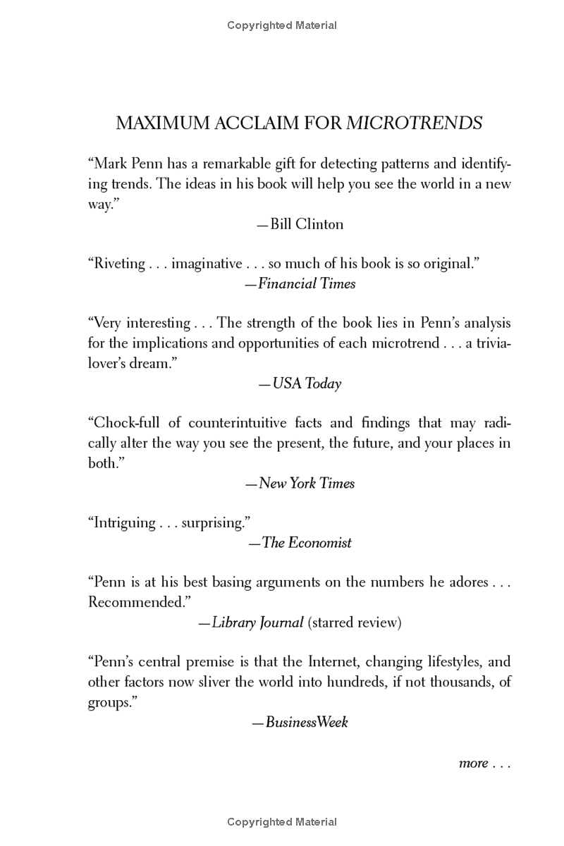 microtrends: the small forces behind tomorrow's big changes - Ảnh 5