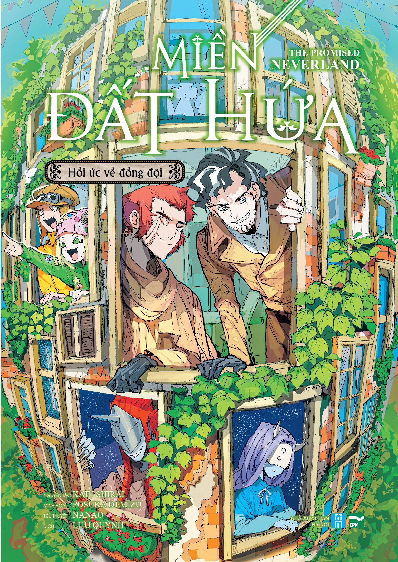 miền đất hứa - the promised neverland - hồi ức về đồng đội - tặng kèm card khung cửa hồi ức - Ảnh 2