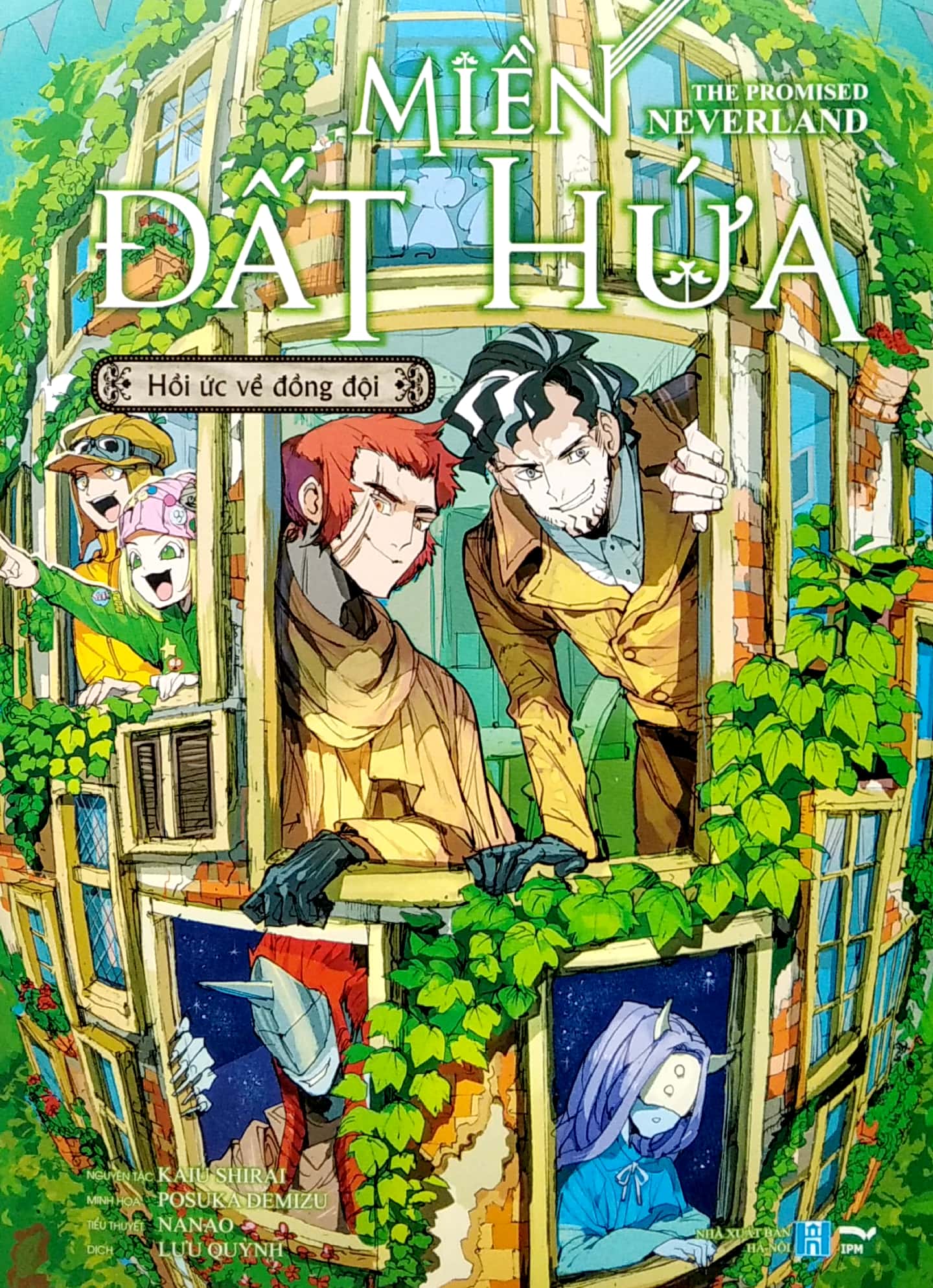 miền đất hứa - the promised neverland - hồi ức về đồng đội - tặng kèm card khung cửa hồi ức - Ảnh 3