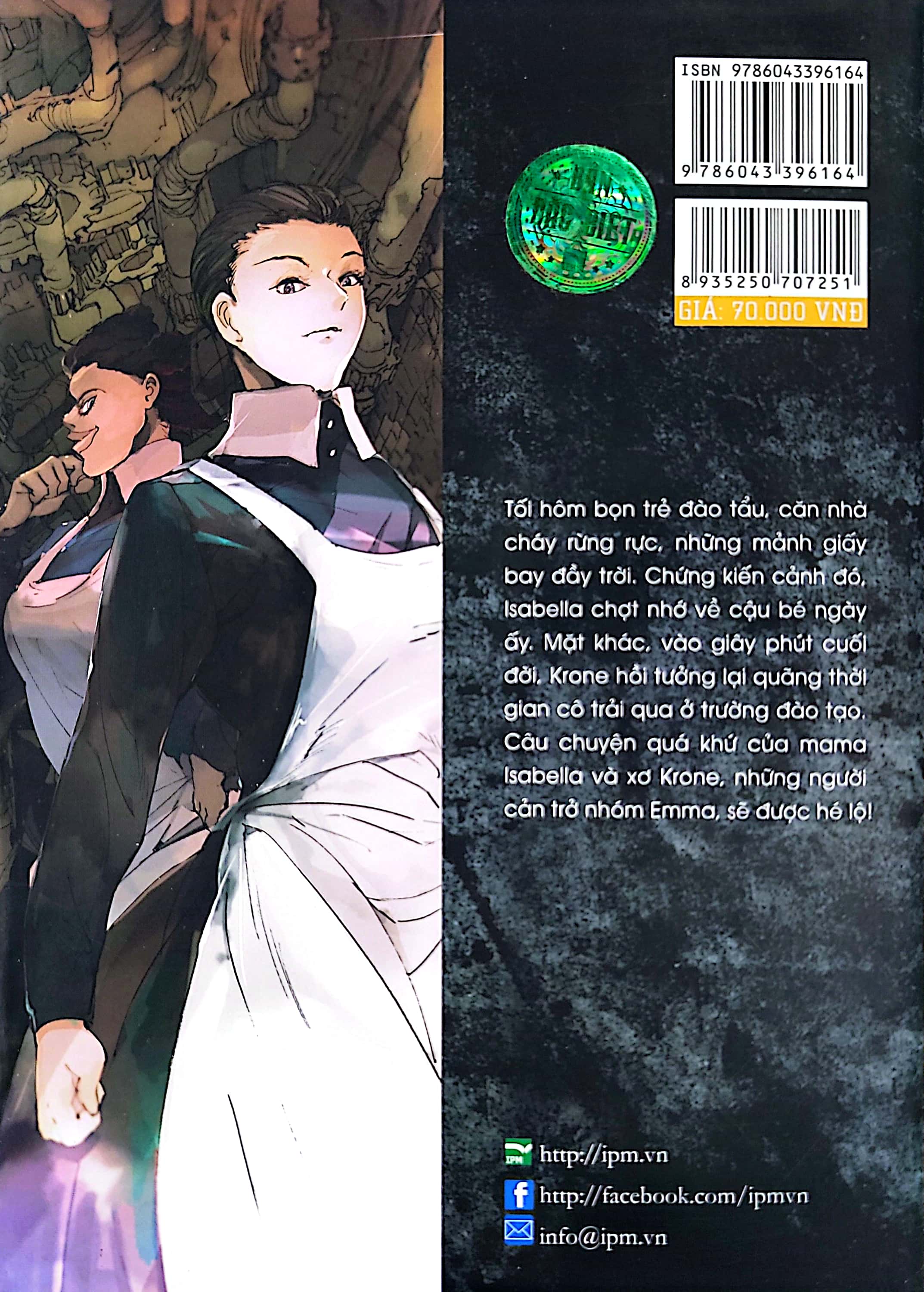 miền đất hứa - the promised neverland - khúc ca xưa của isabella và krone - Ảnh 8