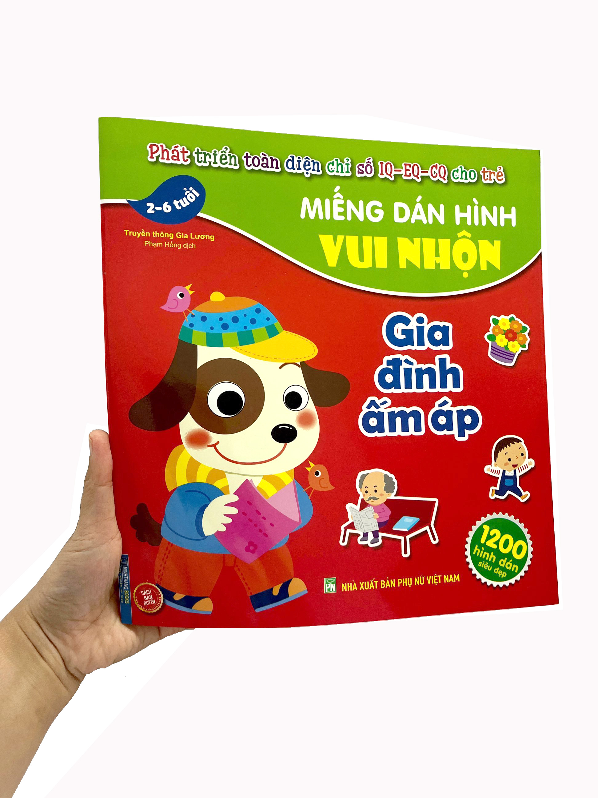 miếng dán hình vui nhộn - gia đình ấm áp (2-6 tuổi) - Ảnh 7