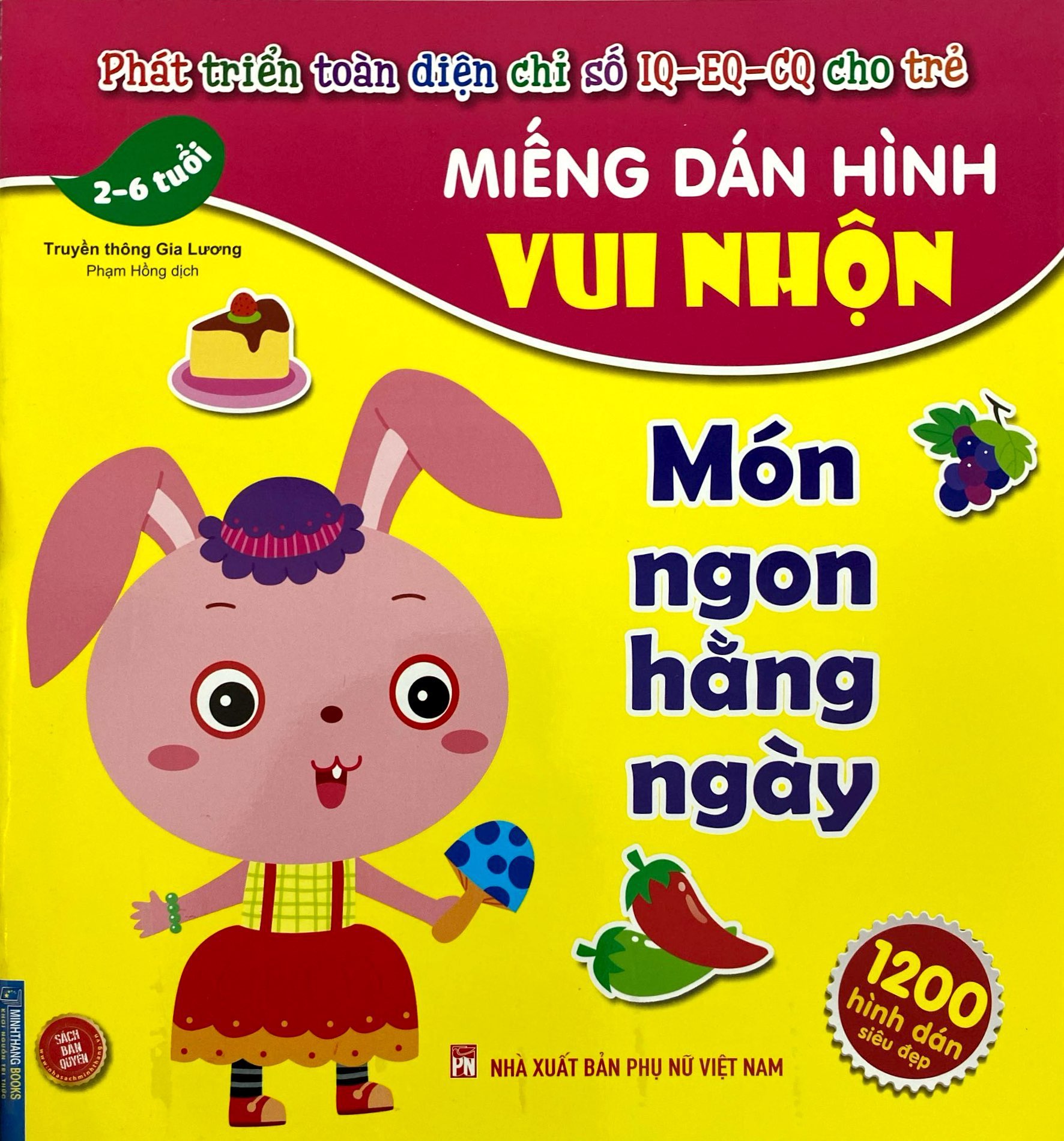 miếng dán hình vui nhộn - món ngon hằng ngày (2-6 tuổi) - Ảnh 2