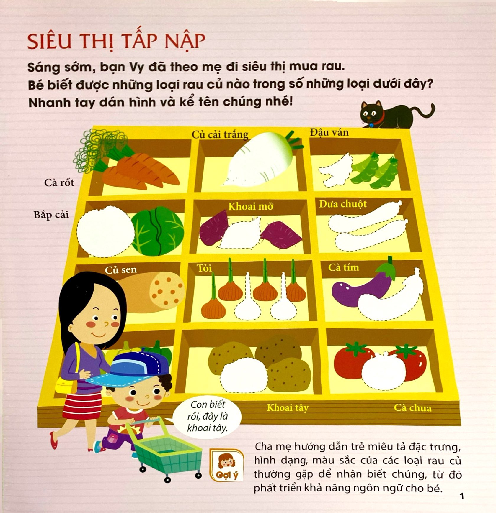 miếng dán hình vui nhộn - món ngon hằng ngày (2-6 tuổi) - Ảnh 3
