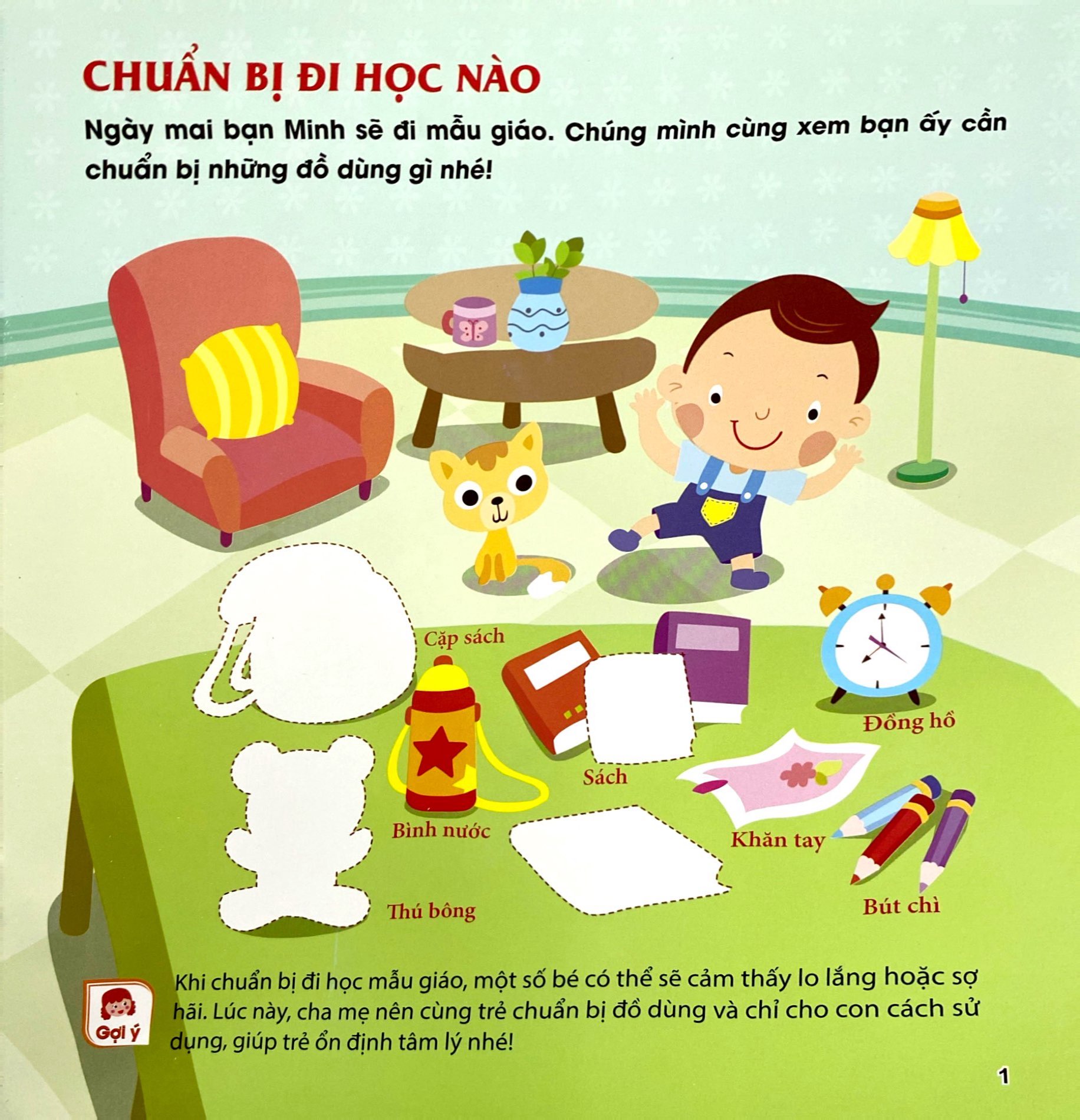 miếng dán hình vui nhộn - một ngày hoàn hảo (2-6 tuổi) - Ảnh 3