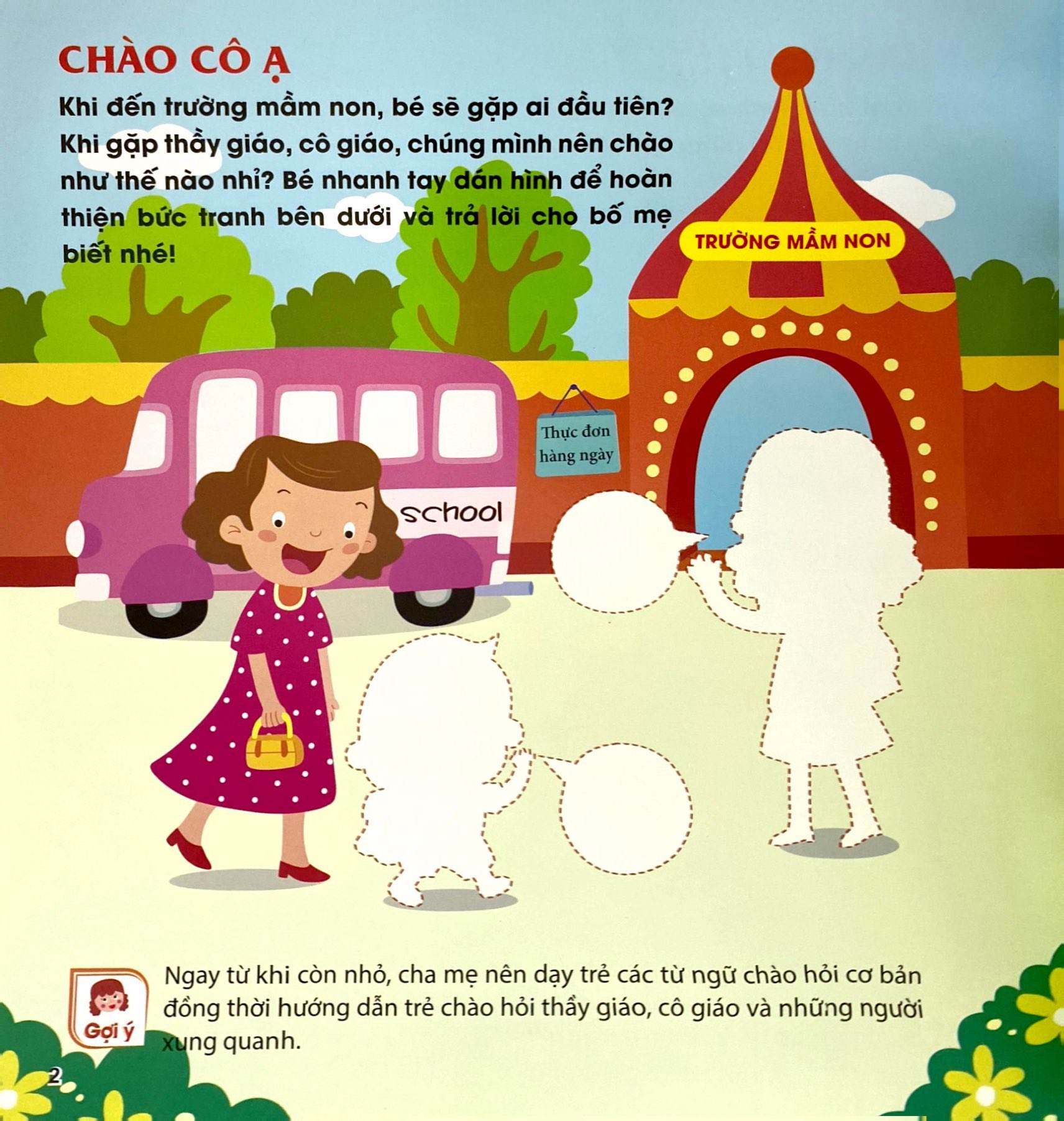miếng dán hình vui nhộn - một ngày hoàn hảo (2-6 tuổi) - Ảnh 4
