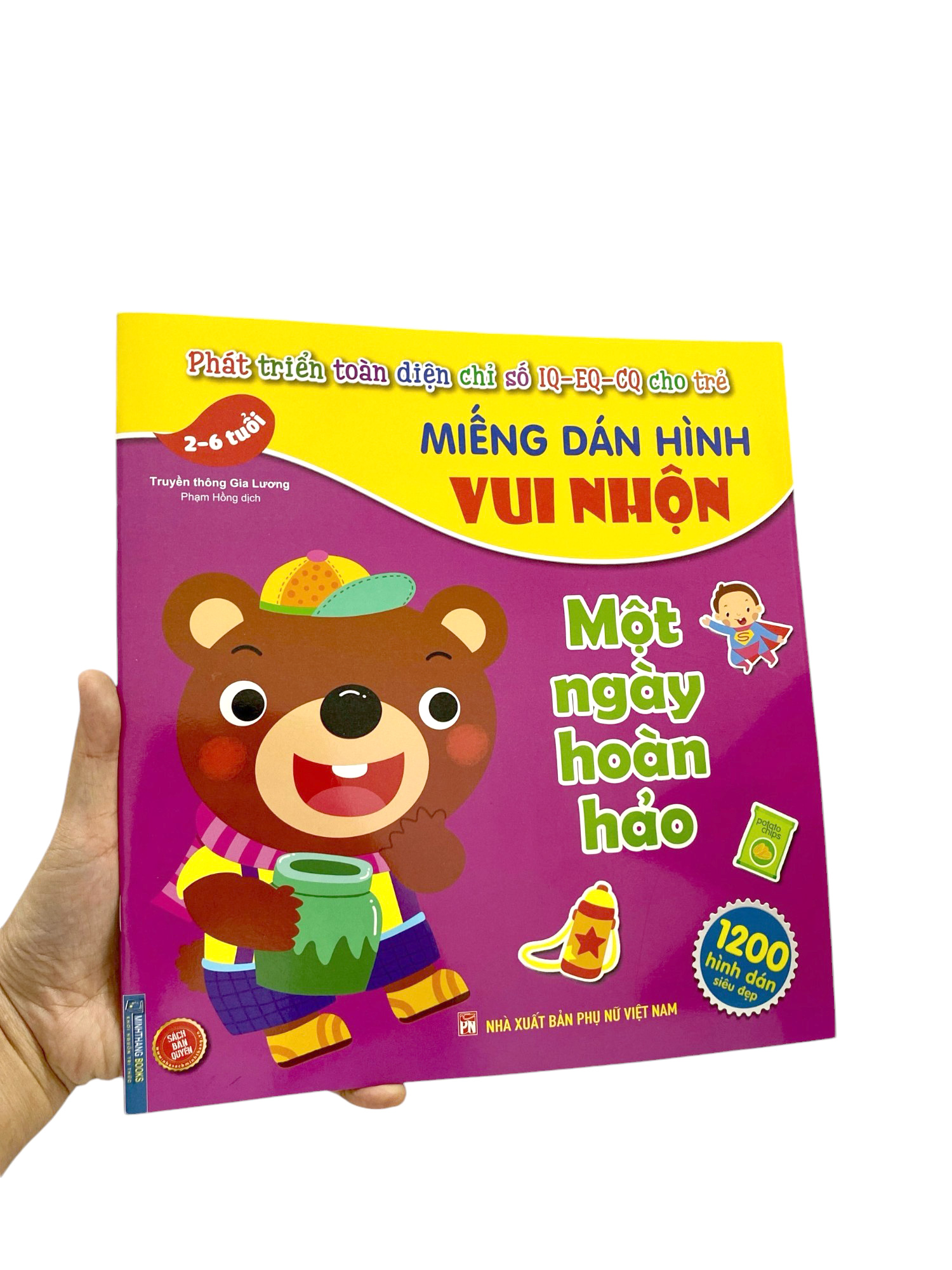 miếng dán hình vui nhộn - một ngày hoàn hảo (2-6 tuổi) - Ảnh 7