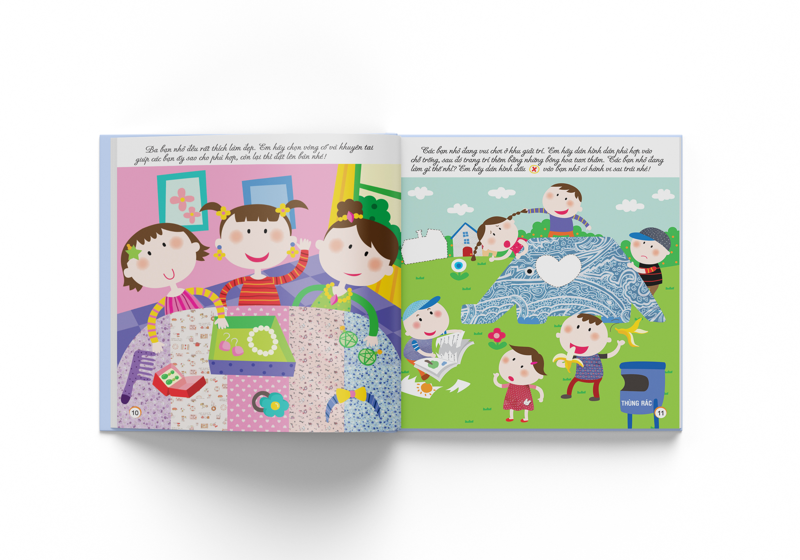 miếng dán thần kì - phát triển chỉ số cảm xúc - chỉ số cảm xúc eq - 3 - 4 tuổi (tái bản 2022) - Ảnh 3