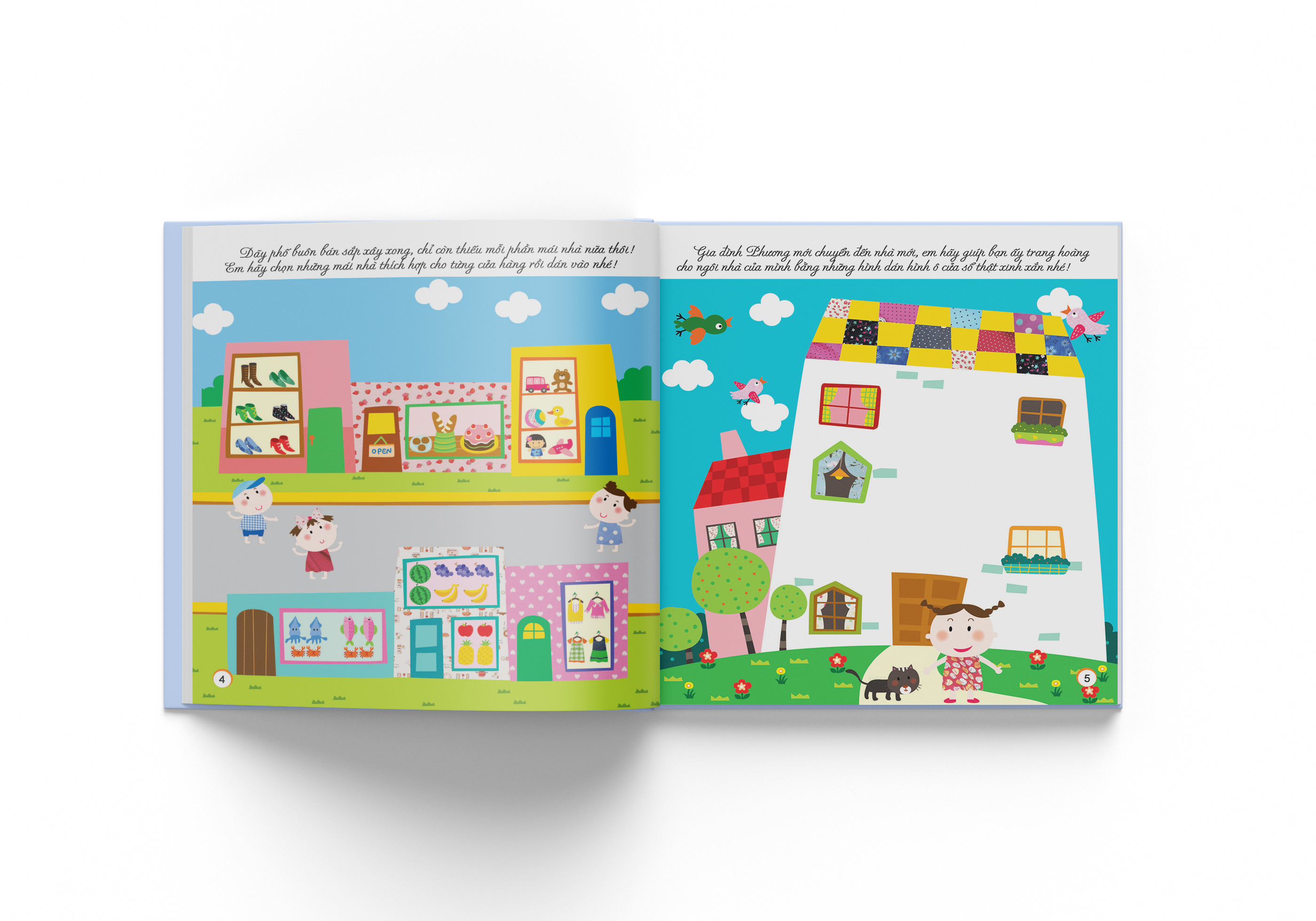 miếng dán thần kì - phát triển chỉ số sáng tạo - chỉ số sáng tạo cq - 4 - 5 tuổi (tái bản 2022) - Ảnh 3