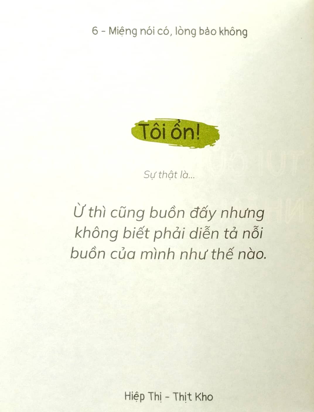 miệng nói có lòng bảo không (tái bản 2023) - Ảnh 4