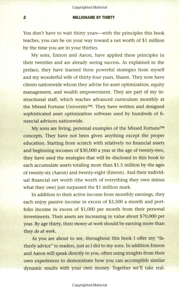 millionaire by thirty : the quickest path to early financial independence - Ảnh 11