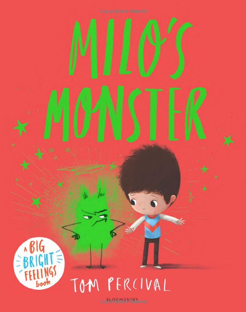 milo's monster - a big bright feeling book - Ảnh 2