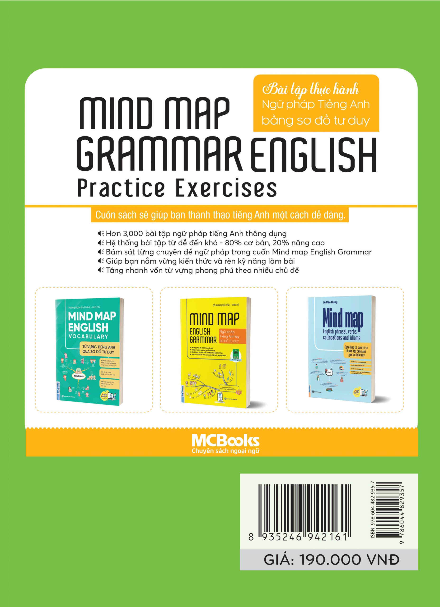 mind map english grammar practice exercises - bài tập thực hành ngữ pháp tiếng anh bằng sơ đồ tư duy - Ảnh 6