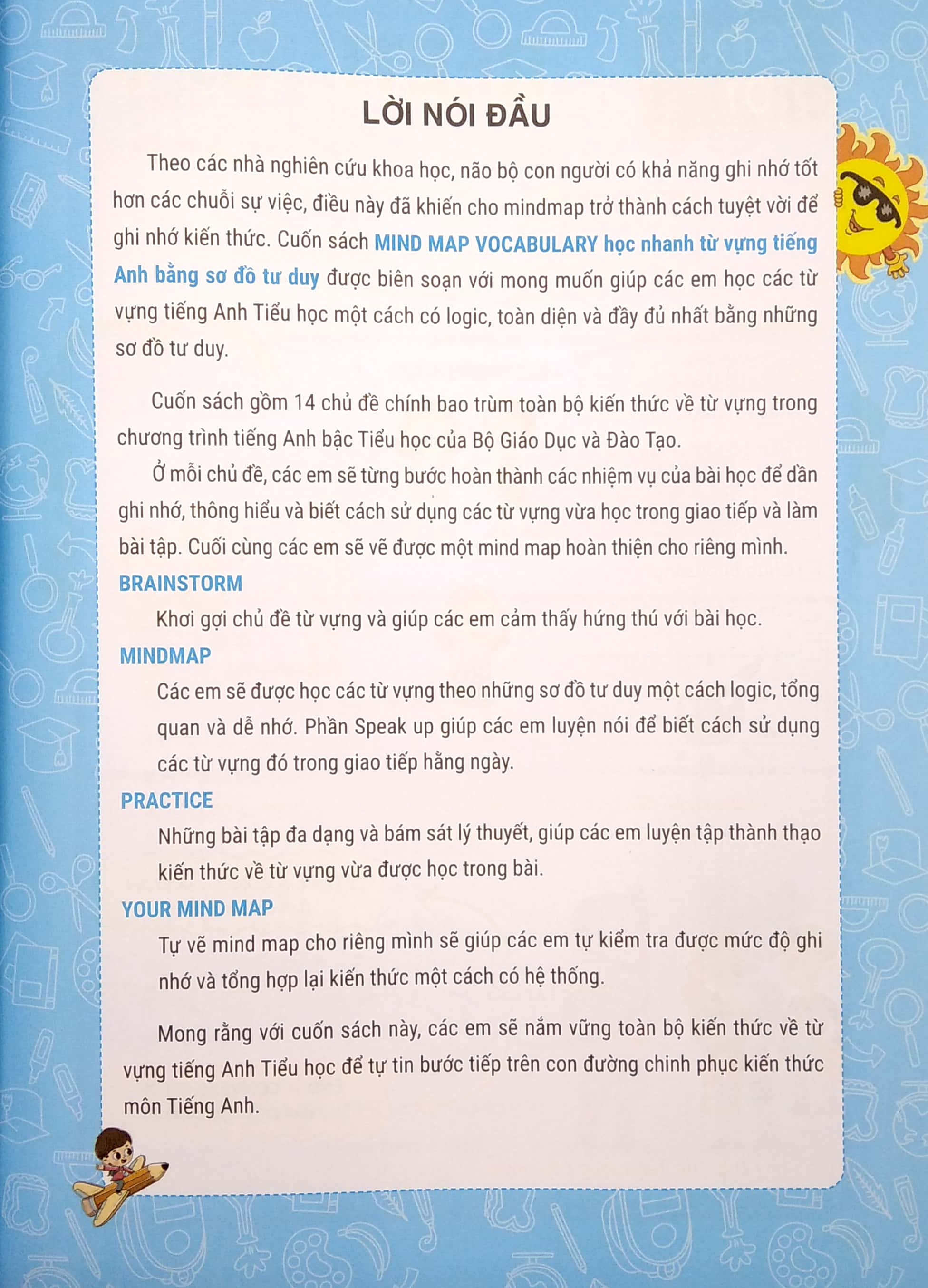 mind map vocabulary - học nhanh từ vựng tiếng anh bằng sơ đồ tư duy (tổng hợp từ vựng lớp 3-4-5 theo chủ đề) - Ảnh 4