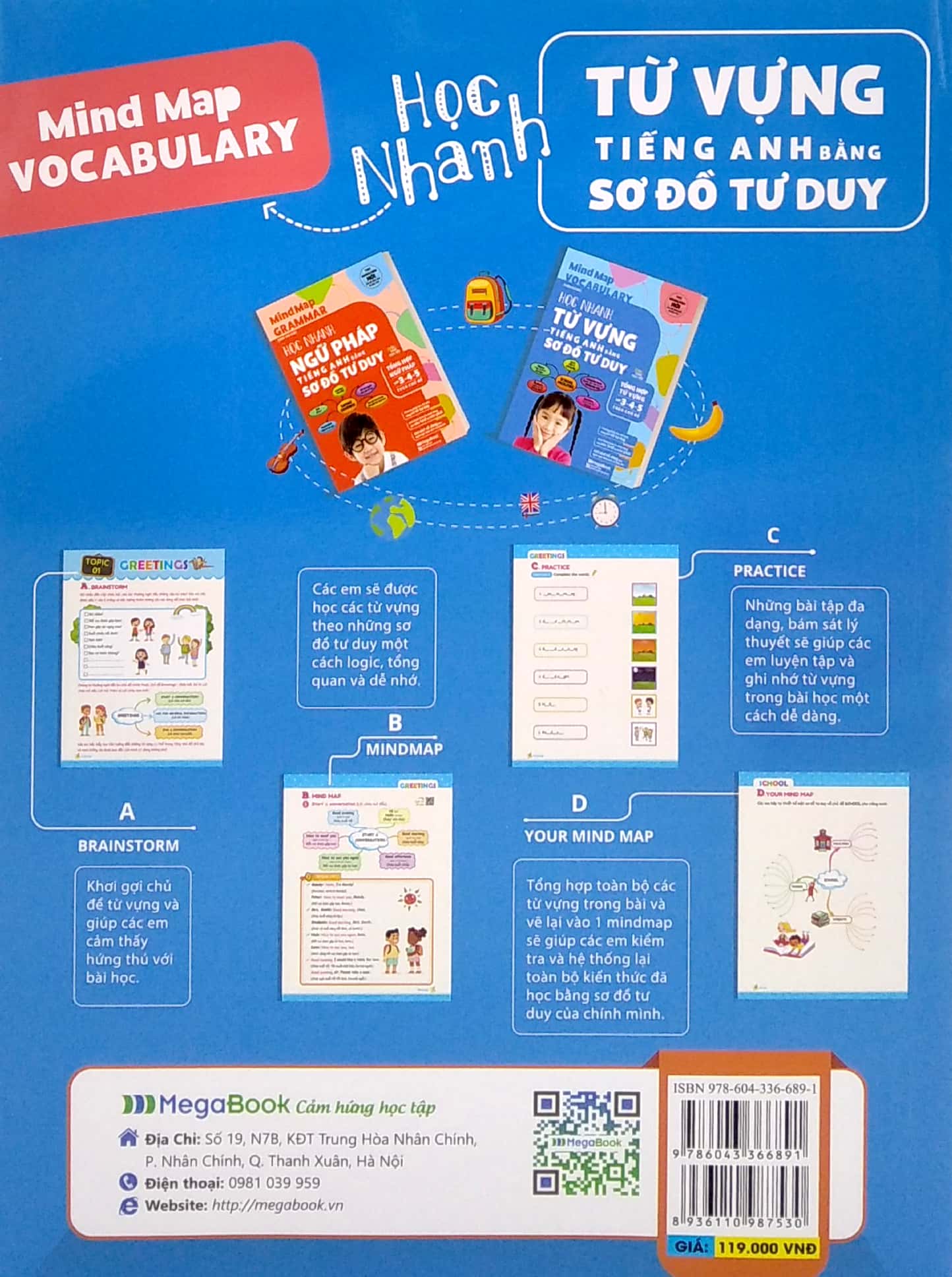 mind map vocabulary - học nhanh từ vựng tiếng anh bằng sơ đồ tư duy (tổng hợp từ vựng lớp 3-4-5 theo chủ đề) - Ảnh 6