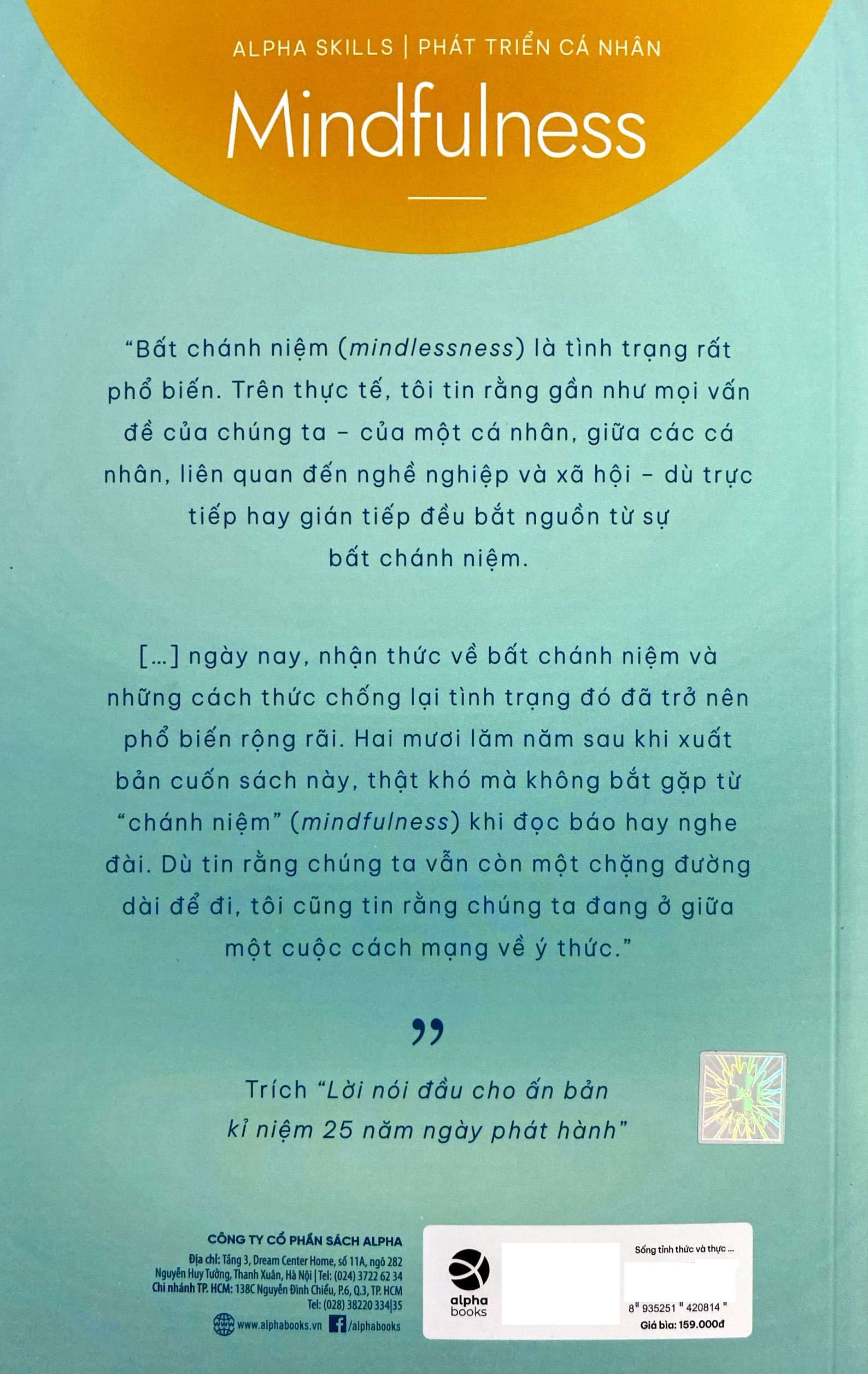 mindfulness - sống tỉnh thức và thực hành chánh niệm - Ảnh 8