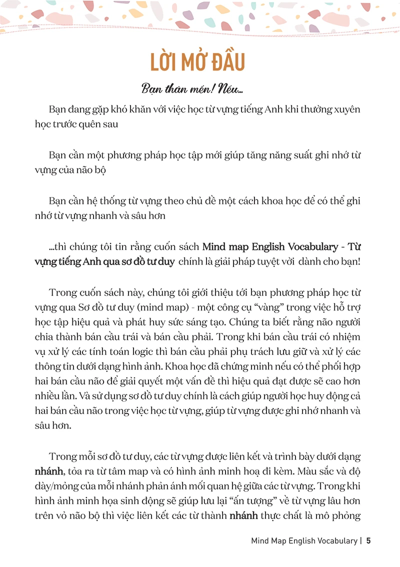 Mindmap English Vocabulary - Từ Vựng Tiếng Anh Qua Sơ Đồ Tư Duy - Ảnh 3