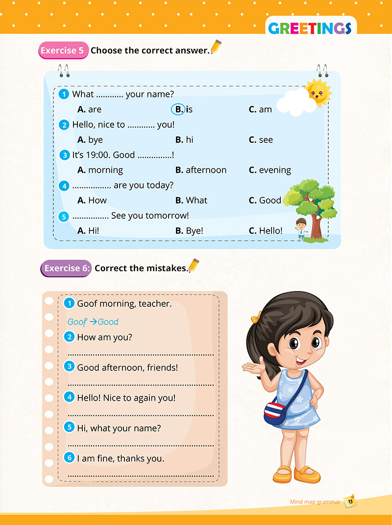 mindmap grammar - học nhanh ngữ pháp tiếng anh bằng sơ đồ tư duy (tổng hợp ngữ pháp lớp 3-4-5 theo chủ đề) - Ảnh 13