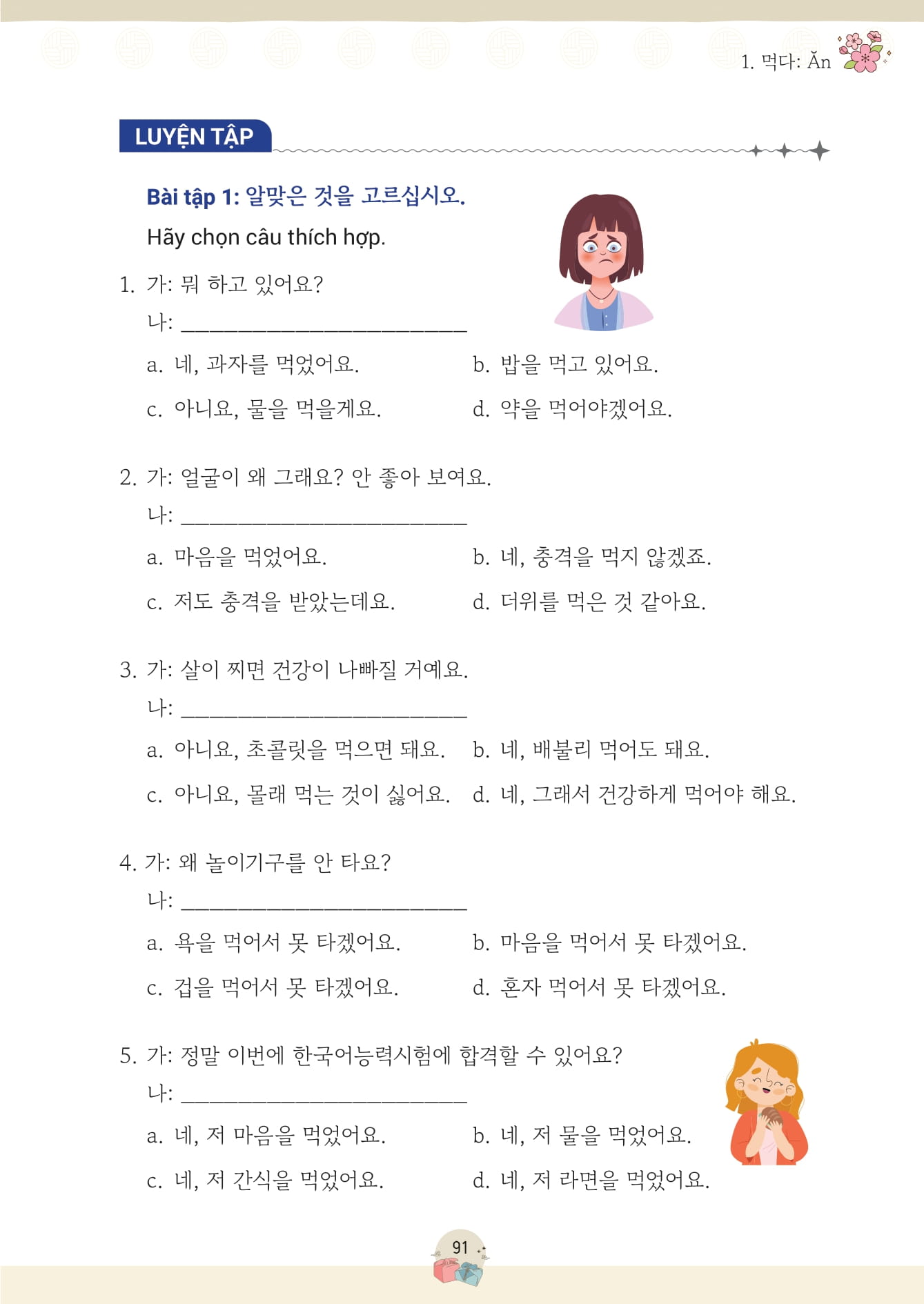 Mindmap Tu Vung, Cum Tu Va Thanh Ngu TOPIK Thong Dung - Ảnh 15