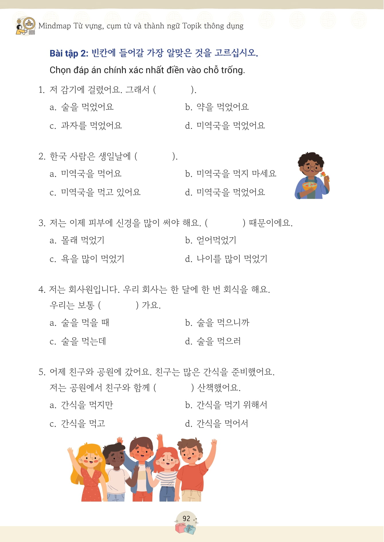 Mindmap Tu Vung, Cum Tu Va Thanh Ngu TOPIK Thong Dung - Ảnh 16