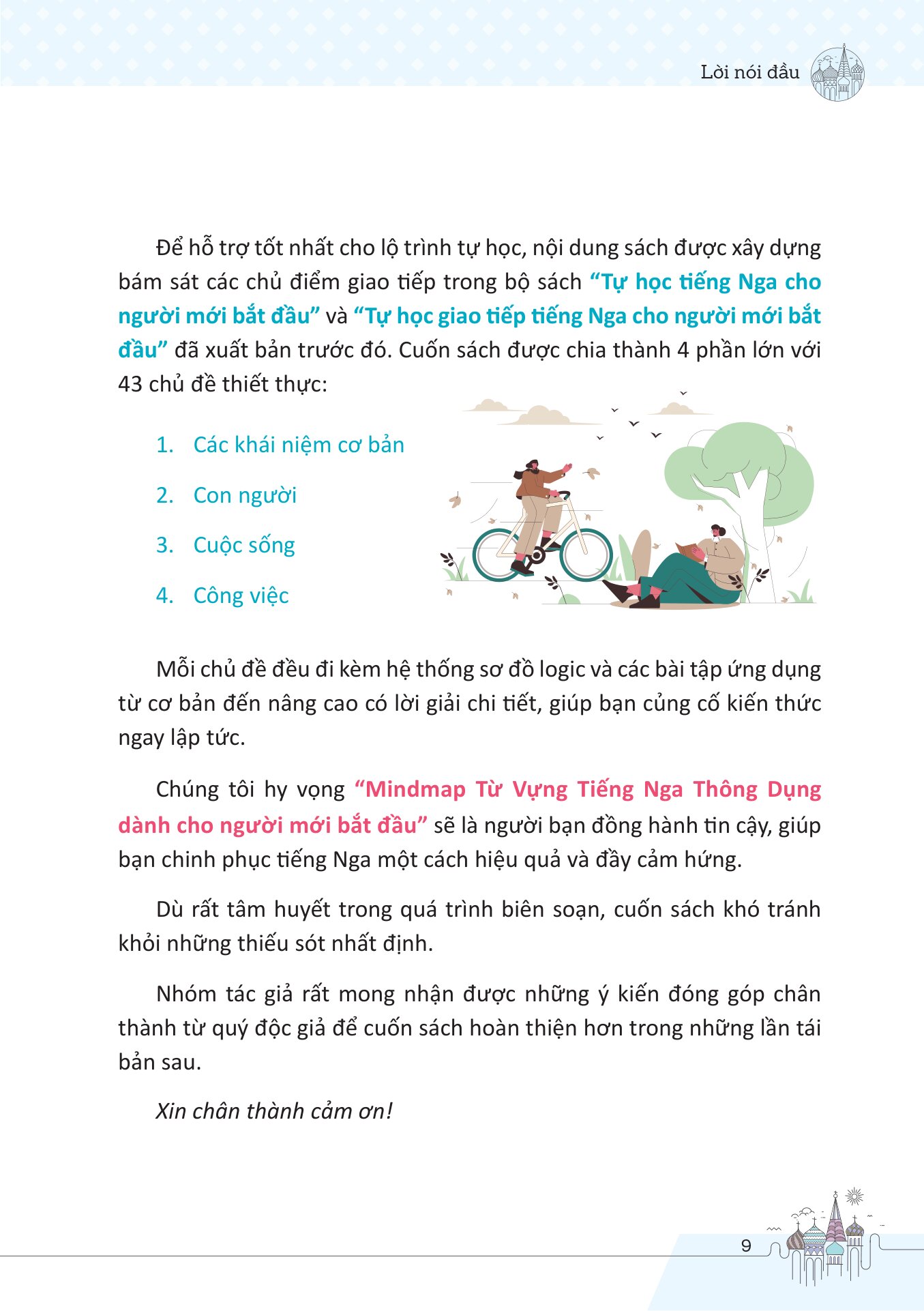 Mindmap Từ Vựng Tiếng Nga Thông Dụng Dành Cho Người Mới Bắt Đầu - Ảnh 9