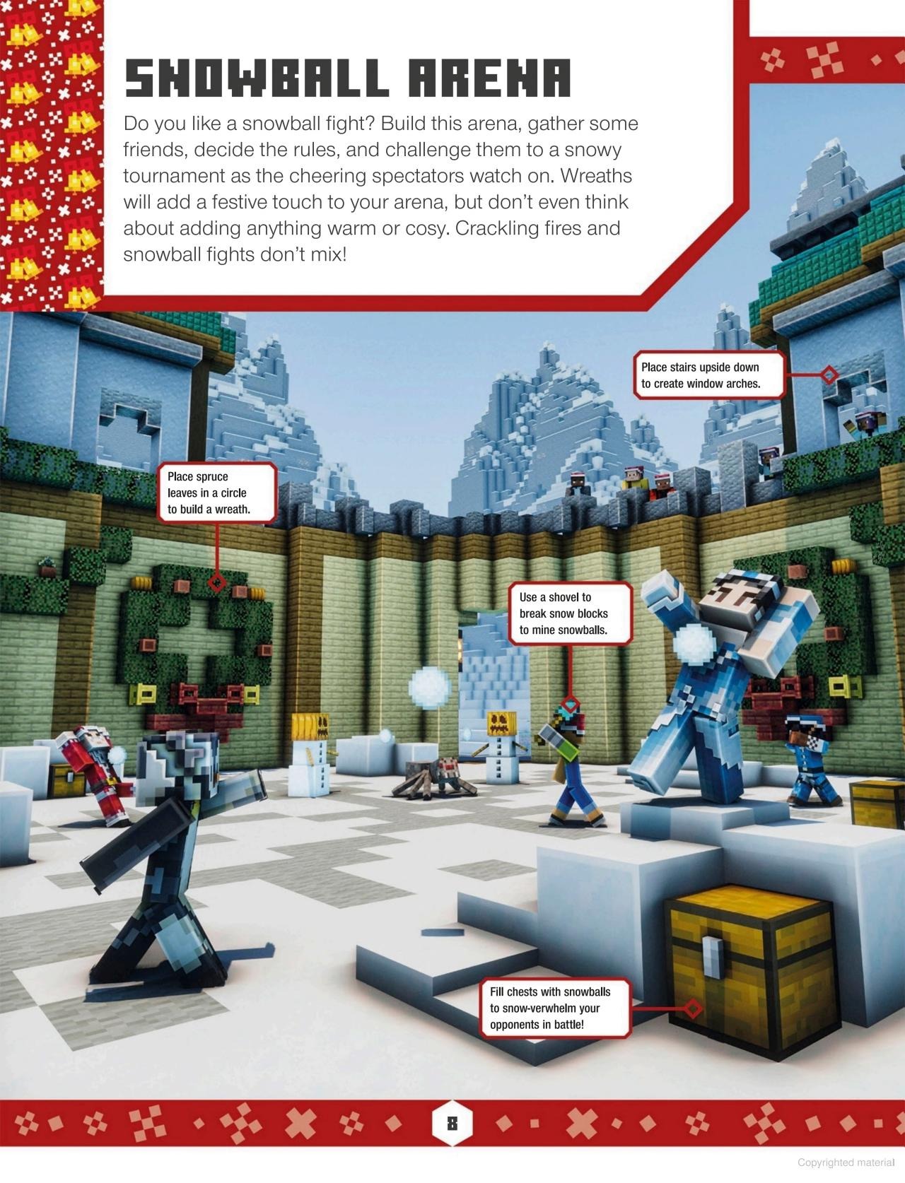 minecraft festive ideas - more than 50 wonderful winter builds - Ảnh 4