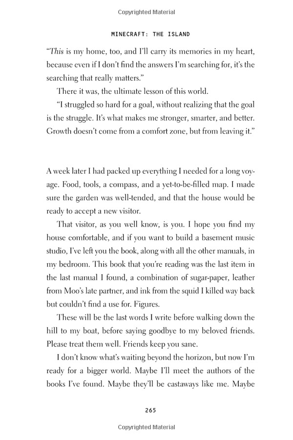 minecraft: the island: an official minecraft novel - Ảnh 20