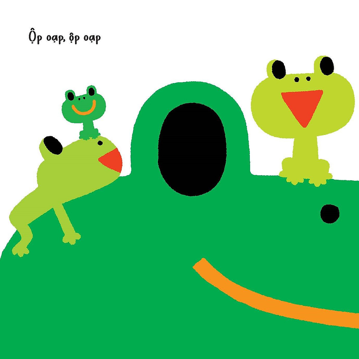 mình cùng vui chơi nhé! - ộp oạp, ộp oạp! màu xanh - Ảnh 7