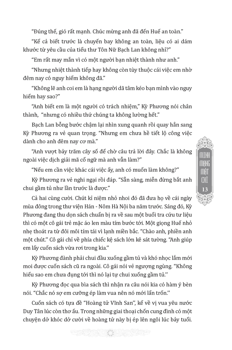 minh mạng mật chỉ (trinh thám) - Ảnh 8