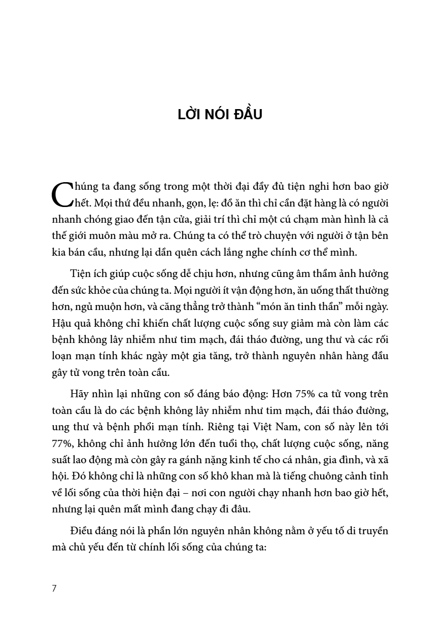 Minh Triết Trong Lối Sống - Hành Trình Để Có Sức Khoẻ Toàn Diện Và Phòng Chống Bệnh Không Lây Nhiễm - Ảnh 7