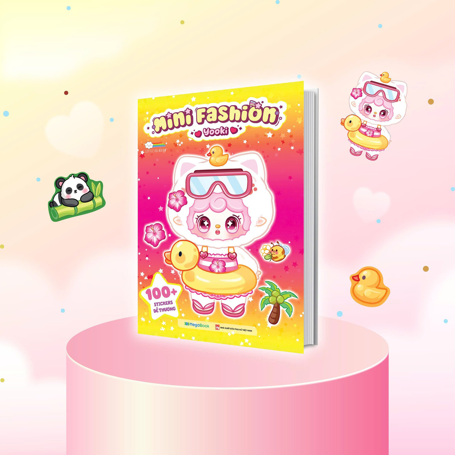 Mini Fashion - Yooki - 100+ Stickers Dễ Thương