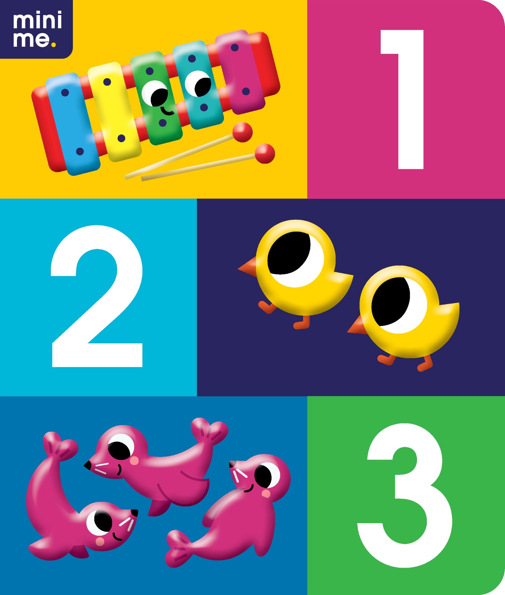 mini me - board book - my first 123 - Ảnh 2