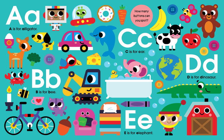 mini me - board book - my first abc - Ảnh 3