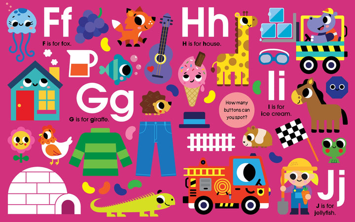 mini me - board book - my first abc - Ảnh 4