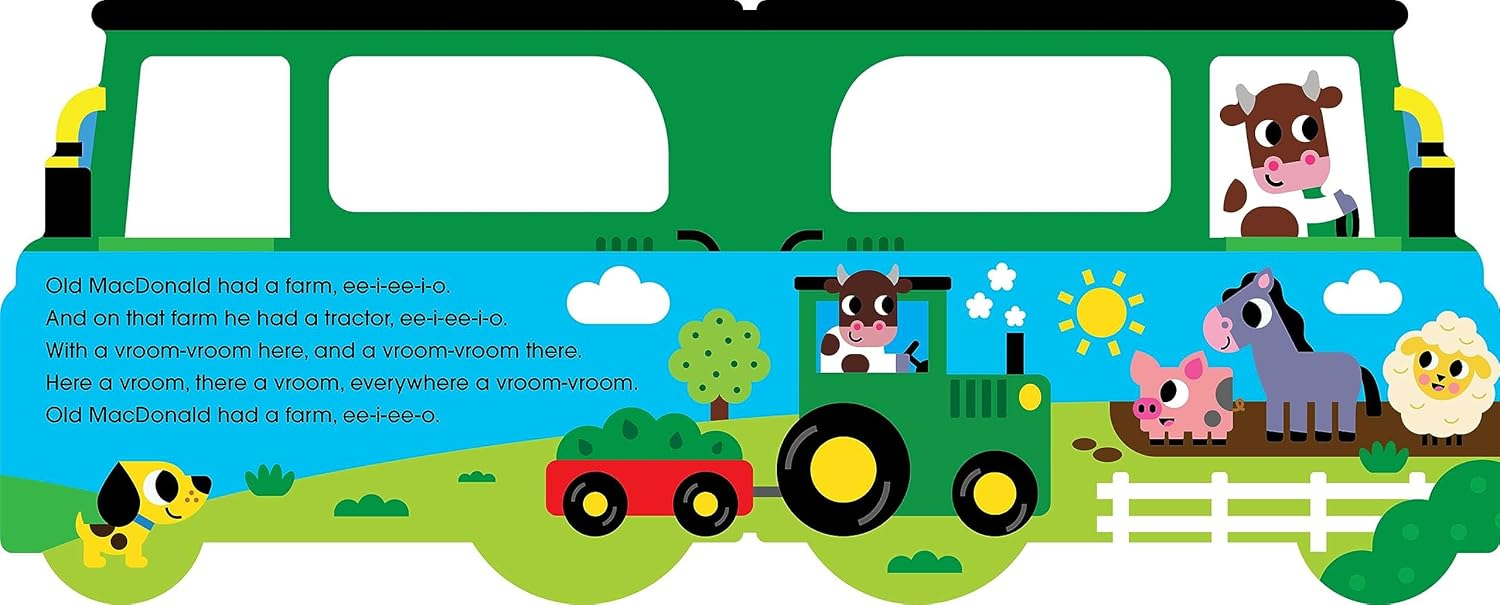 mini me - shaped board book - old macdonald had a farm - Ảnh 3