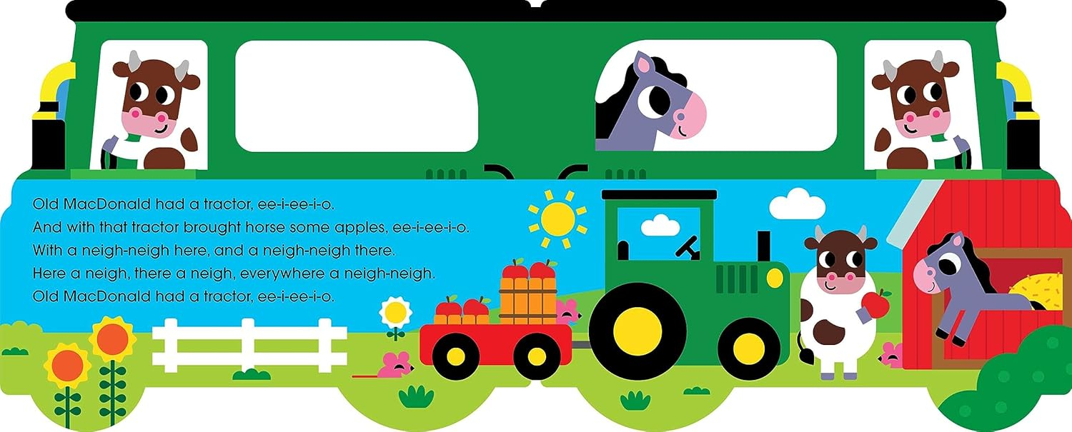 mini me - shaped board book - old macdonald had a farm - Ảnh 4