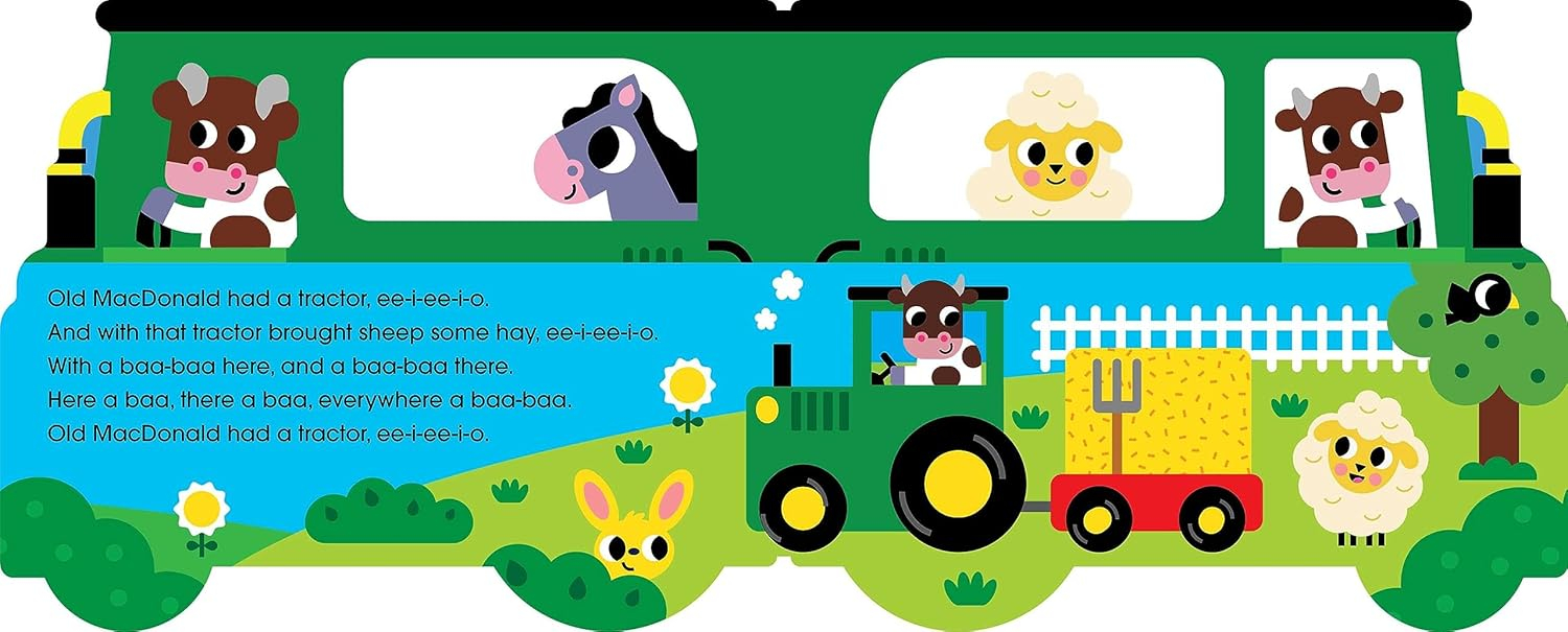 mini me - shaped board book - old macdonald had a farm - Ảnh 5