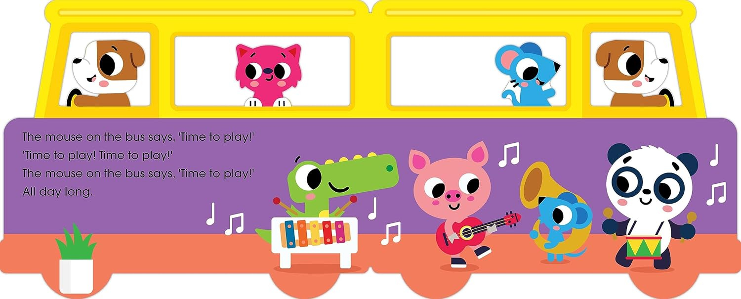 mini me - the wheels on the bus - Ảnh 5