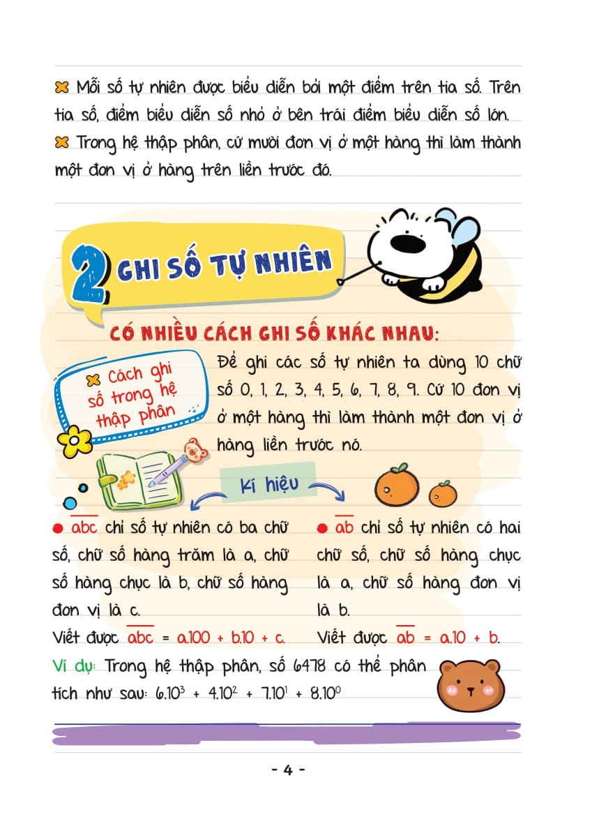Mini Note - Siêu Gọn, Siêu Nhớ Toán 6 - Ảnh 5