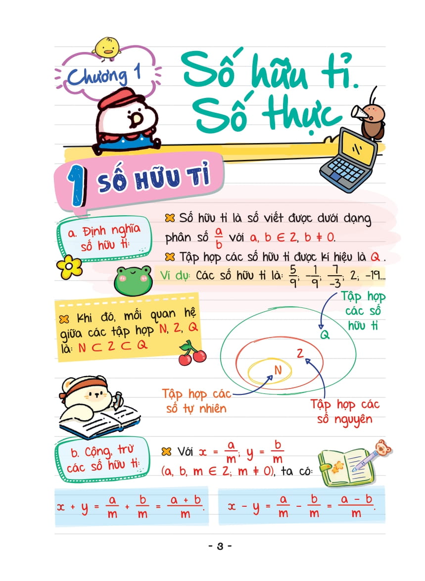Mini Note - Siêu Gọn, Siêu Nhớ Toán 7 - Ảnh 4