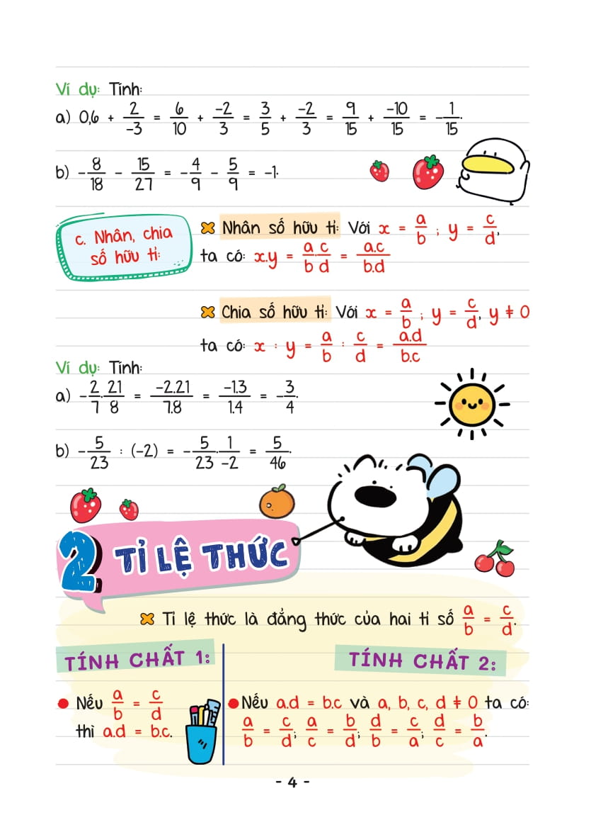 Mini Note - Siêu Gọn, Siêu Nhớ Toán 7 - Ảnh 5
