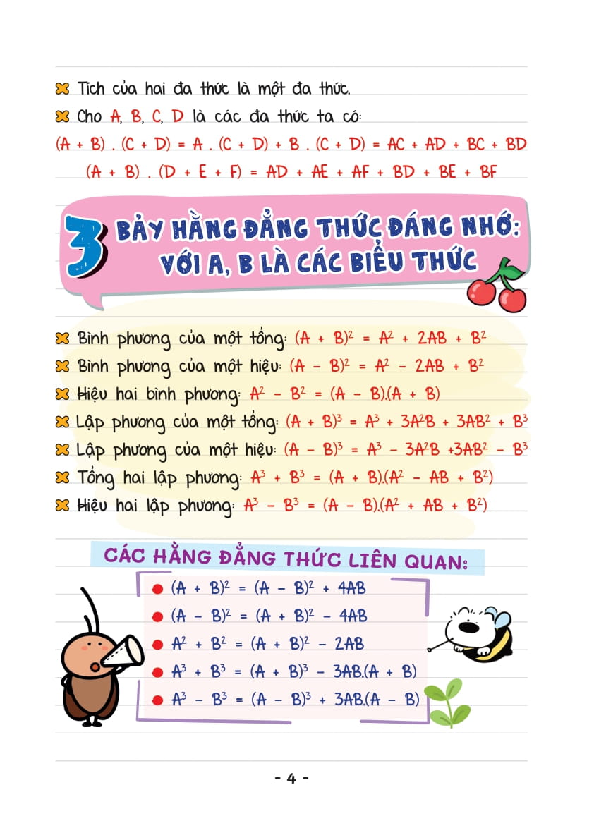 Mini Note - Siêu Gọn, Siêu Nhớ Toán 8 - Ảnh 11