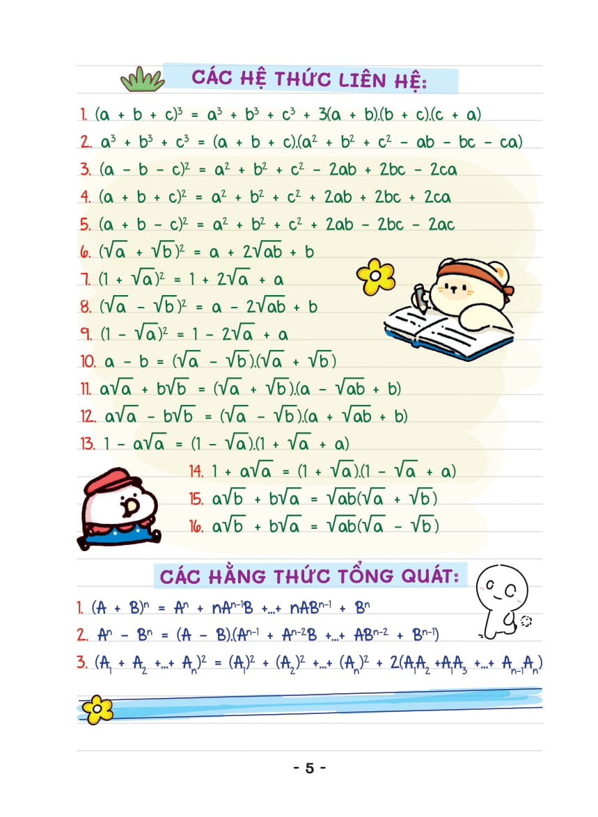 Mini Note - Siêu Gọn, Siêu Nhớ Toán 8 - Ảnh 12