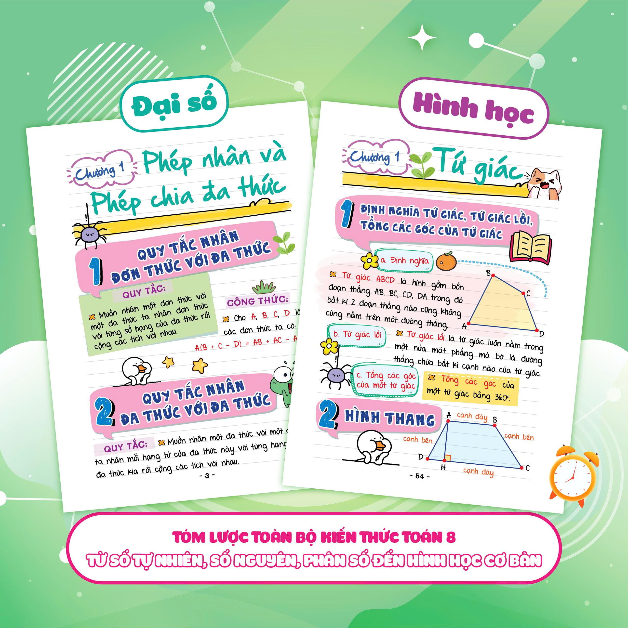 Mini Note - Siêu Gọn, Siêu Nhớ Toán 8 - Ảnh 6