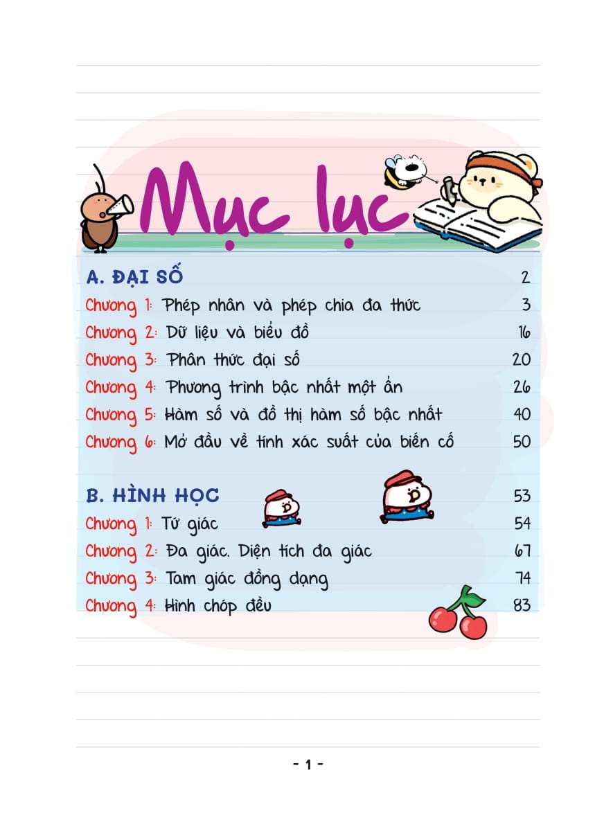 Mini Note - Siêu Gọn, Siêu Nhớ Toán 8 - Ảnh 8